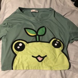 Froggy crop top